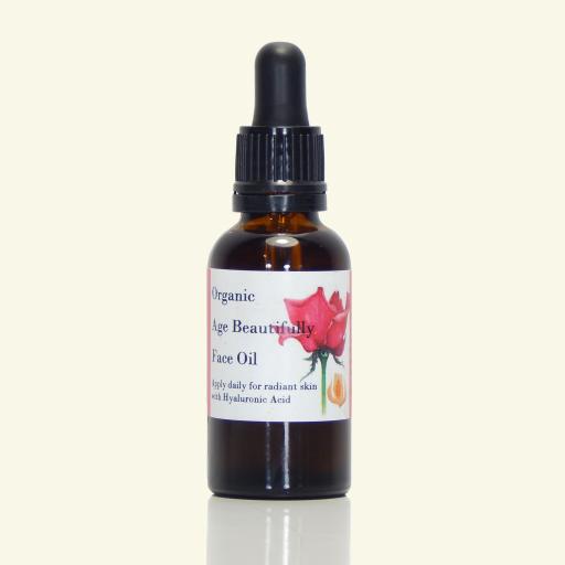 Organic Age Beautifully Face Oil With Hyaluronic Acid